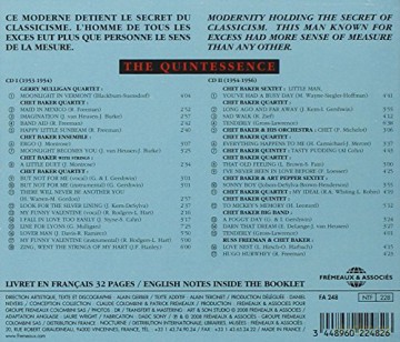 Chet Baker: The Quintessence - Los Angeles - Paris - Ann Arbor 1953-1956 [2CD]