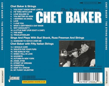 Chet Baker: The String Sessions [CD]