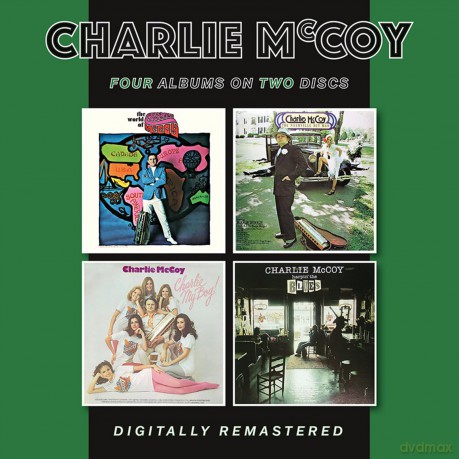 Charlie Mccoy: The World Of Charlie Mccoy / The Nashville Hit Man / Charlie My Boy! / Harpin The Blues [2CD]