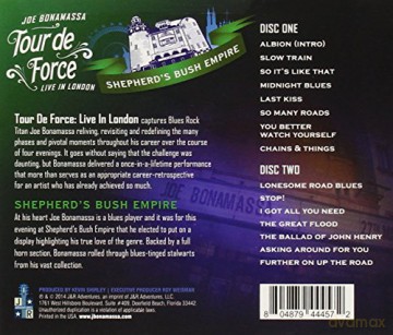 Joe Bonamassa: Tour De Force: ShepherdS Bush [CD]