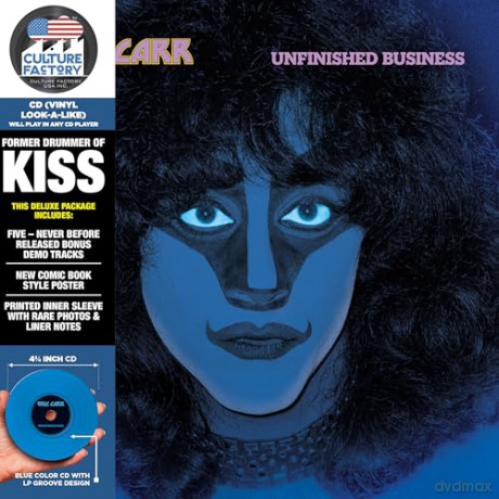 Eric Carr: Unfinished Business (Blue Polycarbonate Cd) [CD]