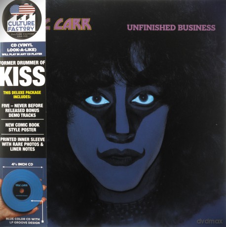 Eric Carr: Unfinished Business (Blue Polycarbonate Cd) [CD]