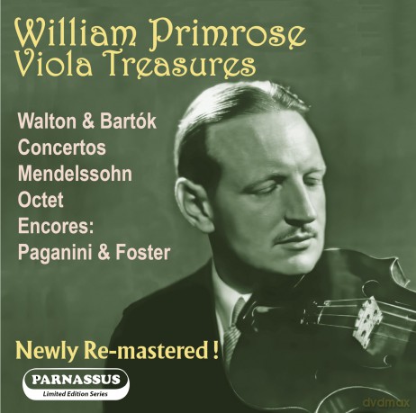 William Primrose: William Primrose: Viola Treasures [CD]
