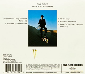 Pink Floyd: Wish You Were Here [CD]