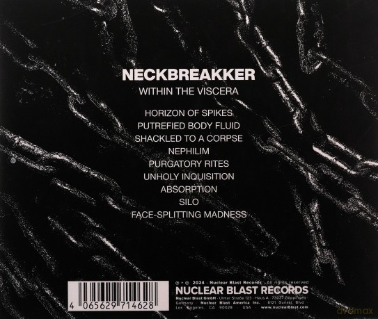 Neckbreakker: Within The Viscera [CD]