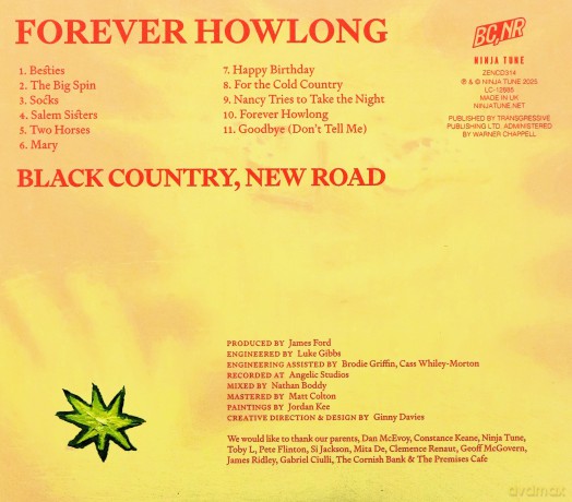 Black Country New Road: Forever Howlong [CD]