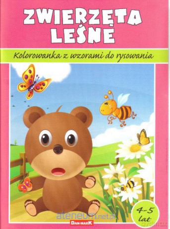 Kolorowanka. Zwierzęta leśne [KSIĄŻKA]