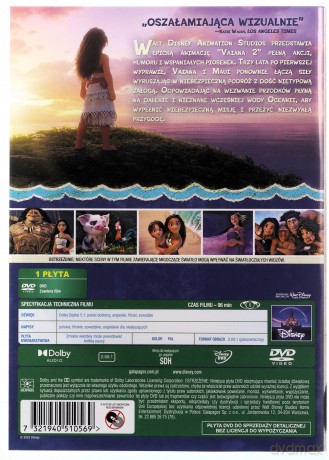 Vaiana 2 [DVD]
