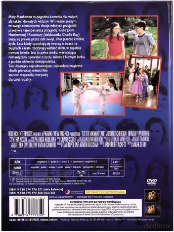 Mały Manhattan (booklet) [DVD]