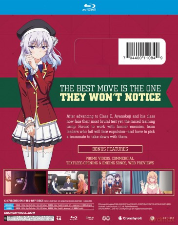 Classroom of the Elite - Season 3 [2xBlu-Ray]
