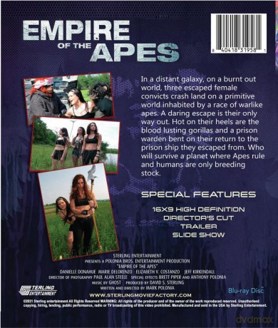 Empire of the Apes [Blu-Ray]