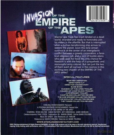 Invasion of the Empire of the Apes [Blu-Ray]