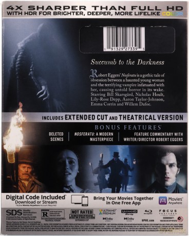 Nosferatu [Blu-Ray 4K]+[Blu-Ray]