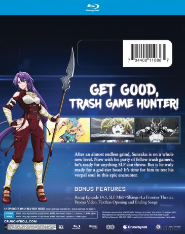Shangri-La Frontier season 1 Part 2 [2xBlu-Ray]