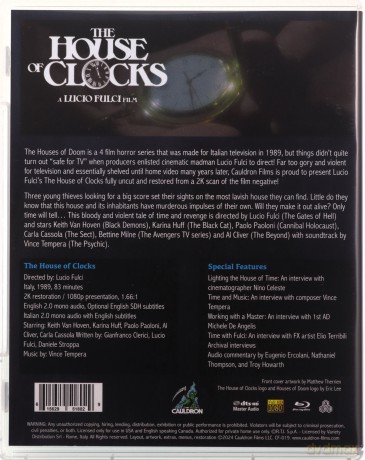 The House Of Clocks (Dom zegarów) [Blu-Ray]