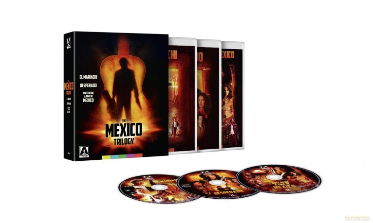 The Mexico Trilogy: El Mariachi, Desperado & Once Upon A Time In Mexico [3xBlu-Ray]