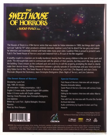 The Sweet House Of Horrors (Słodki dom horroru) [Blu-Ray]