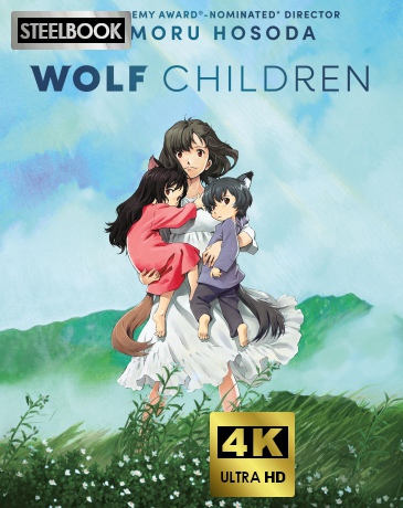 Wolf Children (Wilcze dzieci) (steelbook) [Blu-Ray 4K]