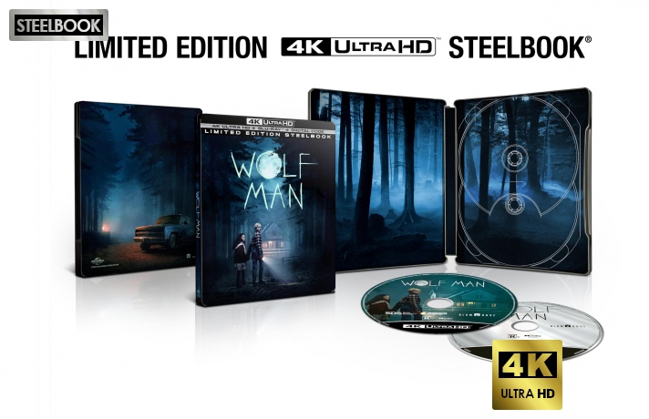 Wolf Man (steelbook) [Blu-Ray 4K]+[Blu-Ray]