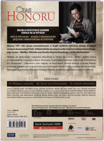  Czas Honoru tom 7 odcinki 19-21 (booklet) [DVD] 