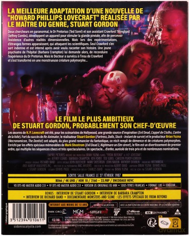 From Beyond (Zza światów) [Blu-Ray 4K]