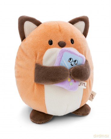 NICI mymochi przytulanka Lis Geeks z grą video 27 cm