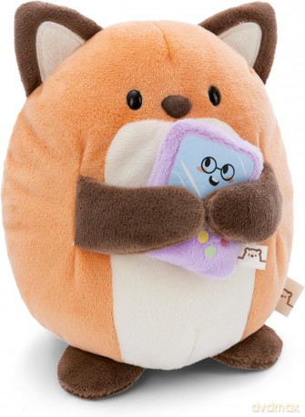 NICI mymochi przytulanka Lis Geeks z grą video 27 cm