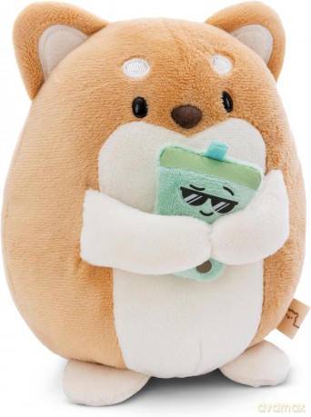 NICI mymochi przytulanka Pies Hiro z bubble tea 27 cm
