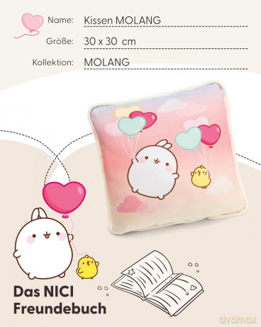 NICI Poduszka MOLANG 30x30 cm