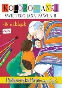 Kolorowanki Św. Jana Pawła II -Pielgrzymki Papieża [KSIĄŻKA]