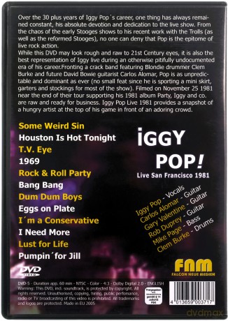 Iggy Pop! [DVD]