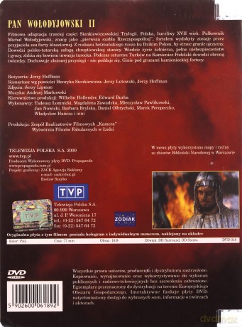 Pan Wołodyjowski II [DVD]