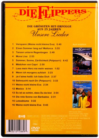 Die Flippers - Unsere Lieder [DVD]