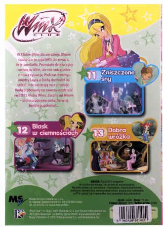 Winx Club: Zniszczone sny [DVD]