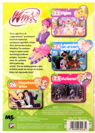 Winx Club: Legendarny pojedynek [DVD]