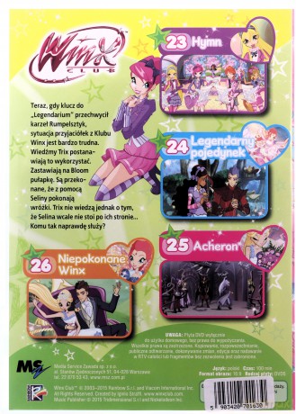 Winx Club: Legendarny pojedynek [DVD]