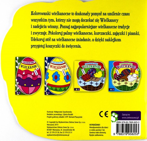 Kolorowanki wielkanocne cz. 3 [KSIĄŻKA]