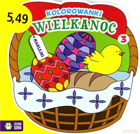 Kolorowanki wielkanocne cz. 3 [KSIĄŻKA]