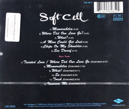 Soft Cell: Non Stop Ecstatic Dancing [CD]