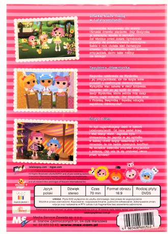 Lalaloopsy. Zagubiona dziewczynka [DVD]