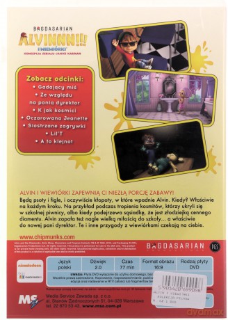 Alvinnnn!!! i Wiewiórki cz. 1 [DVD]