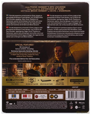 Dune: Prophecy Season 1 (Diuna: Proroctwo) (steelbook) [3xBlu-Ray 4K]