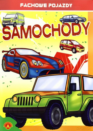 Kolorowanki. Fachowe pojazdy - Samochody [KSIĄŻKA]