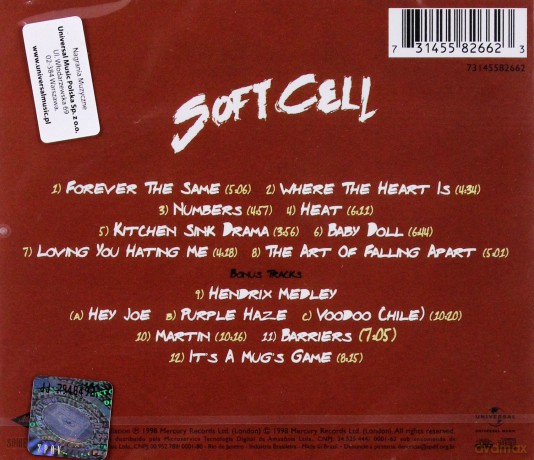 Soft Cell: The Art Of Falling Apart [CD]