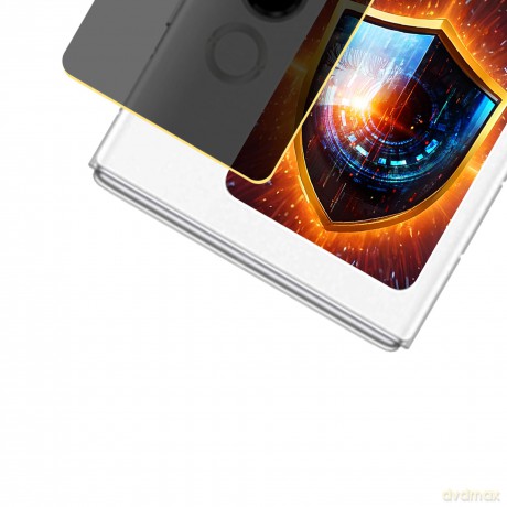Nubia Flip 2 (front) - 3mk Silky Matt Privacy