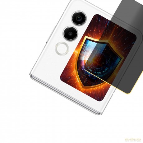 Nubia Flip 2 (front) - 3mk Silky Matt Privacy
