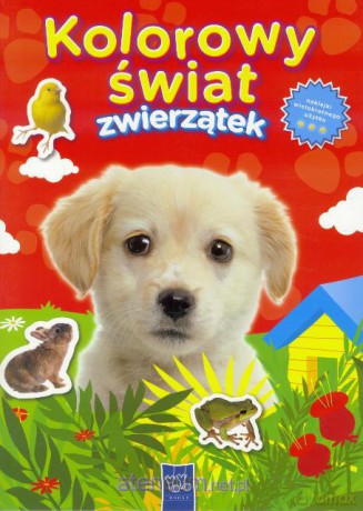 Kolorowy świat zwierząt - Czerwona pies [KSIĄŻKA]