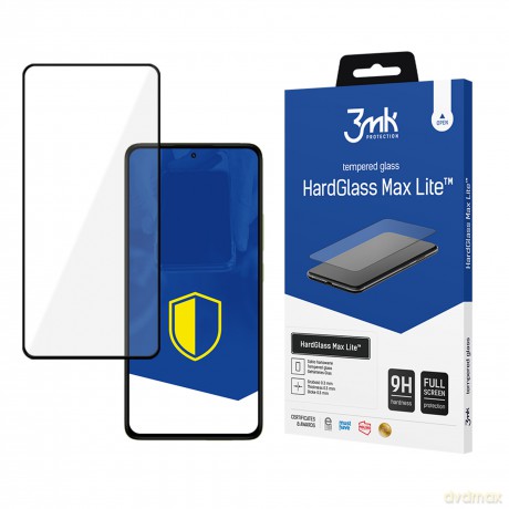 Redmi Note 14 Pro/Pro+ - 3mk HardGlass Max Lite Black
