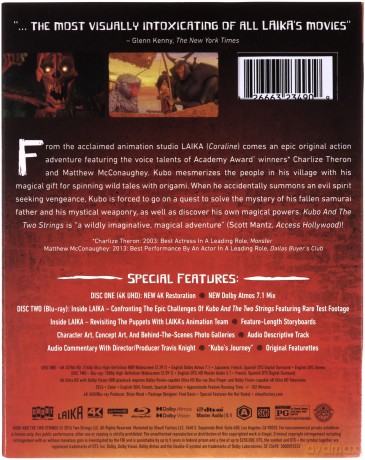 Kubo and the Two Strings (Kubo i dwie struny) [Blu-Ray 4K]+[Blu-Ray]