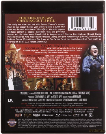 Motel Hell (Piekielny motel) [Blu-Ray 4K]+[Blu-Ray]